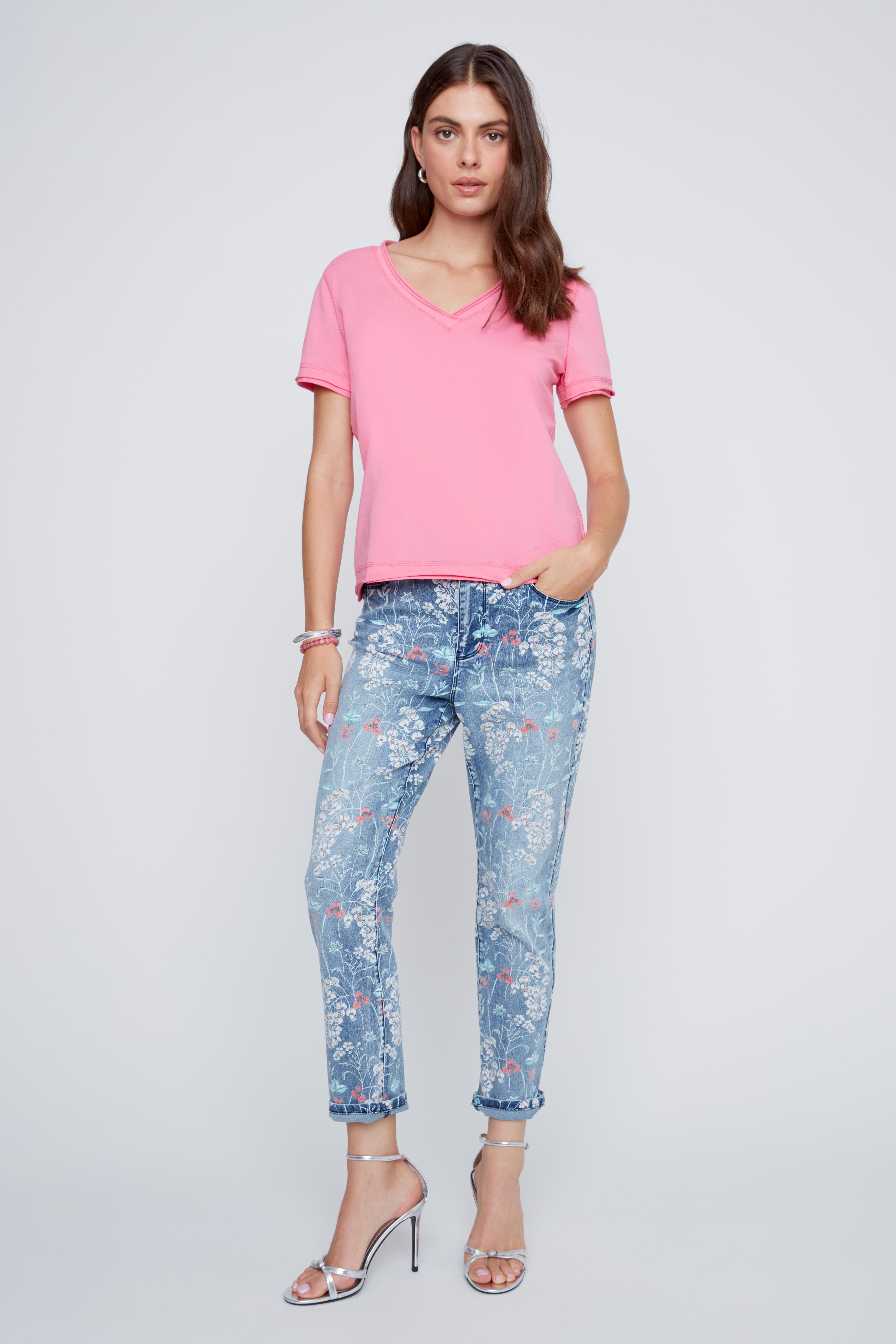 CYC Flower printed Jeans