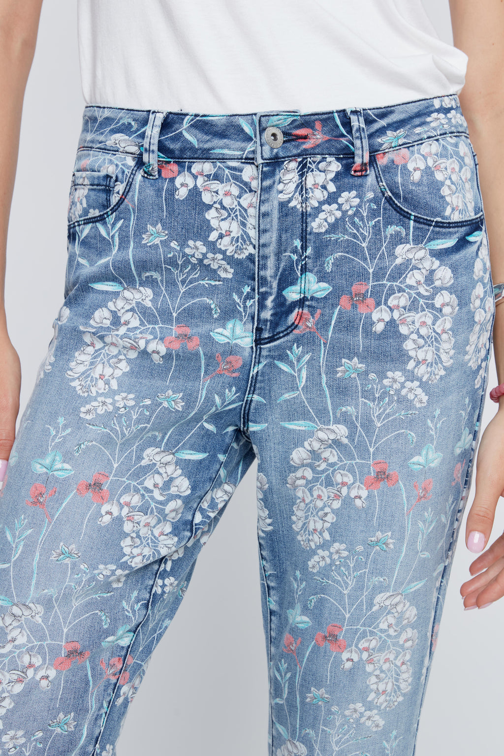 CYC Flower printed Jeans