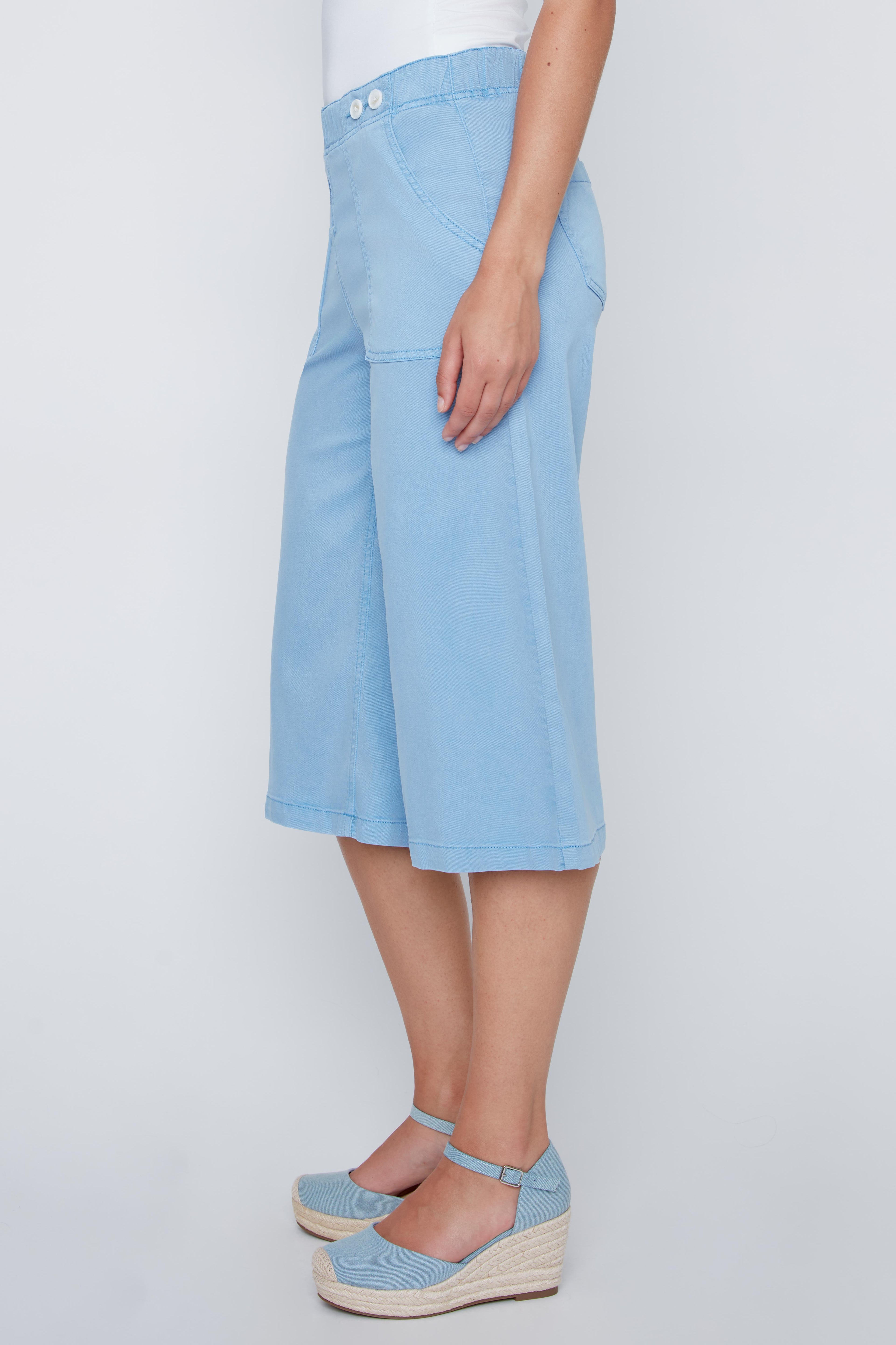 Pantalon court à Jambes Larges - CYC - 2612015