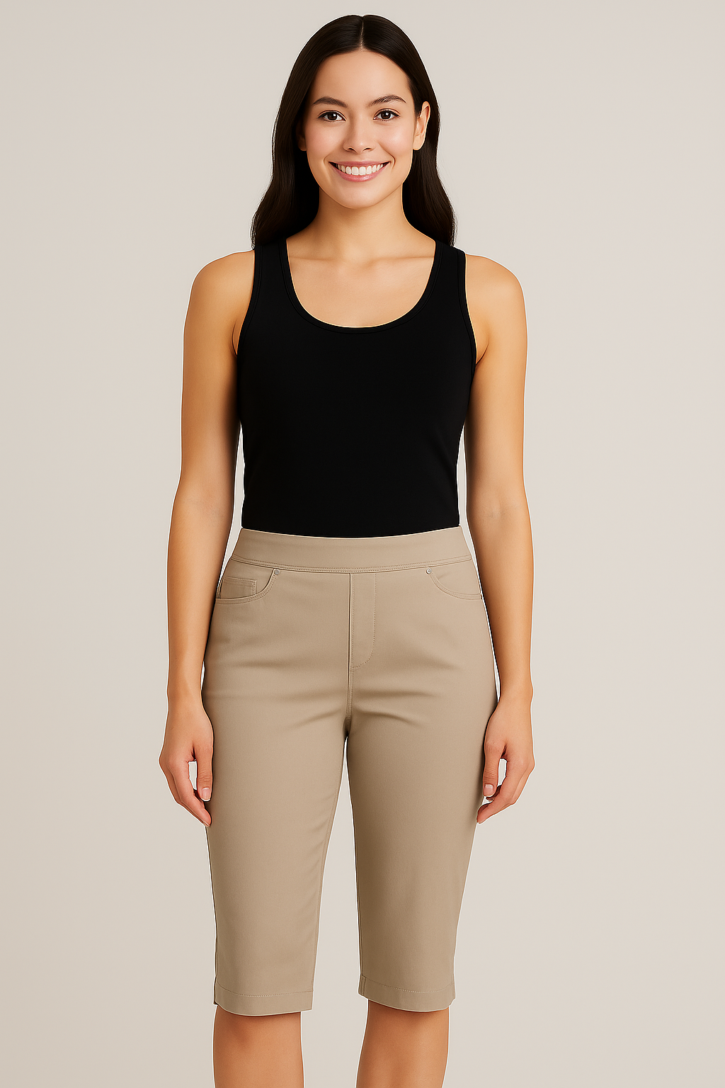 Bermuda Pants - Vin Rouge - 83211