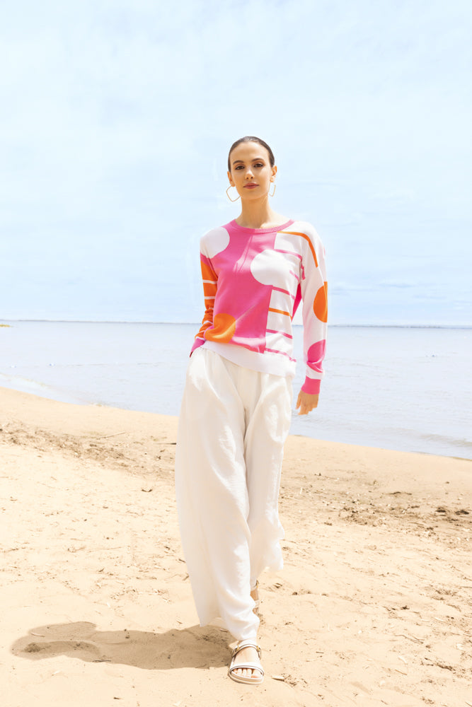 Pull fuchsia Alison Sheri