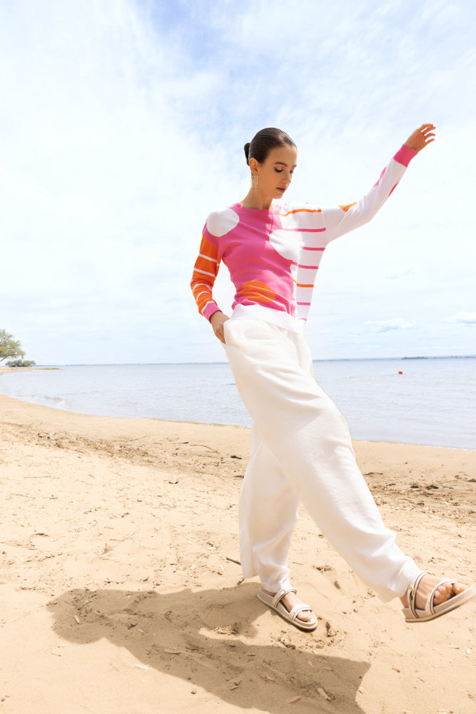 Pull fuchsia Alison Sheri