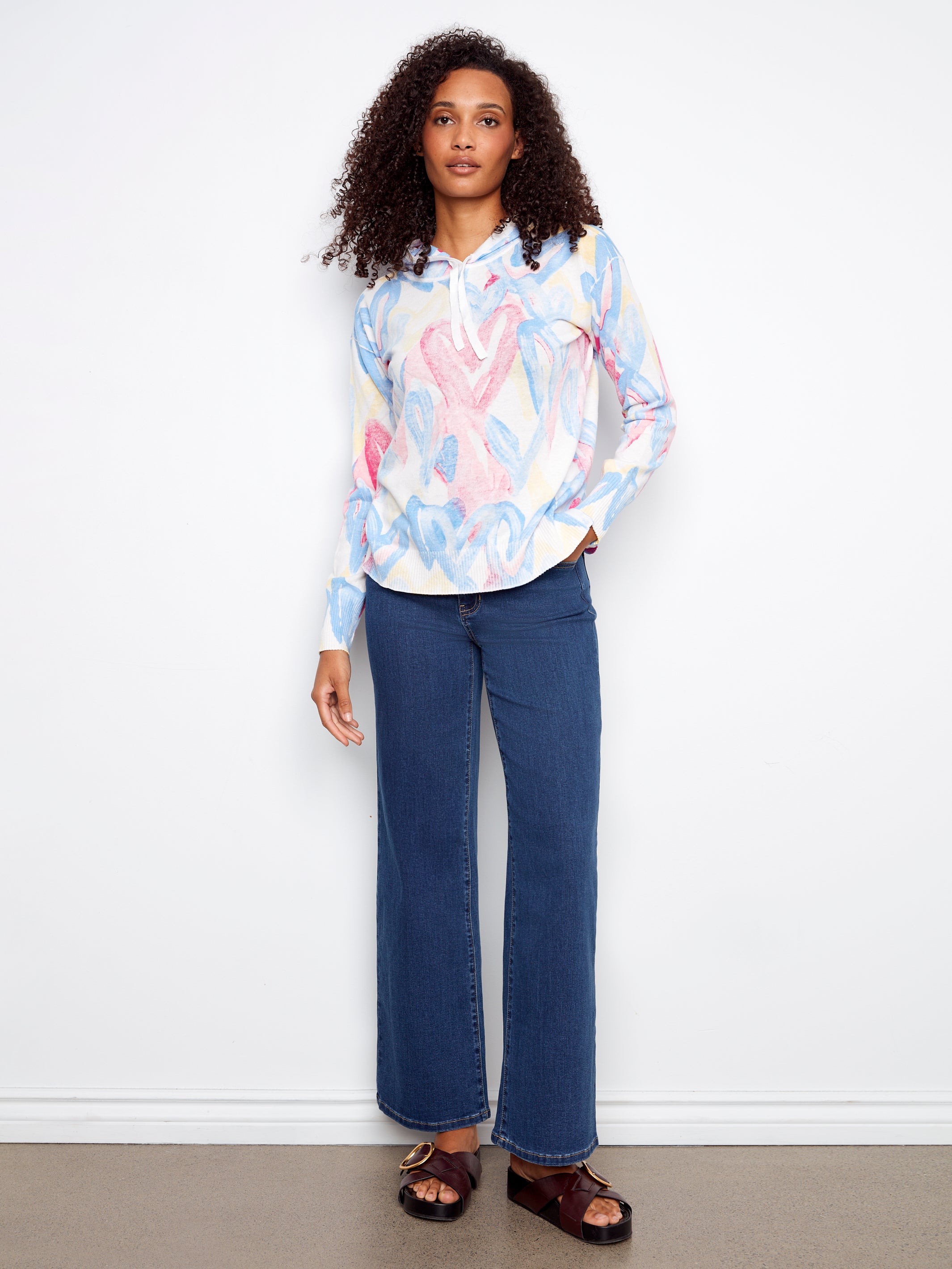 Charlie B. Sleeve Hoodie Sweater