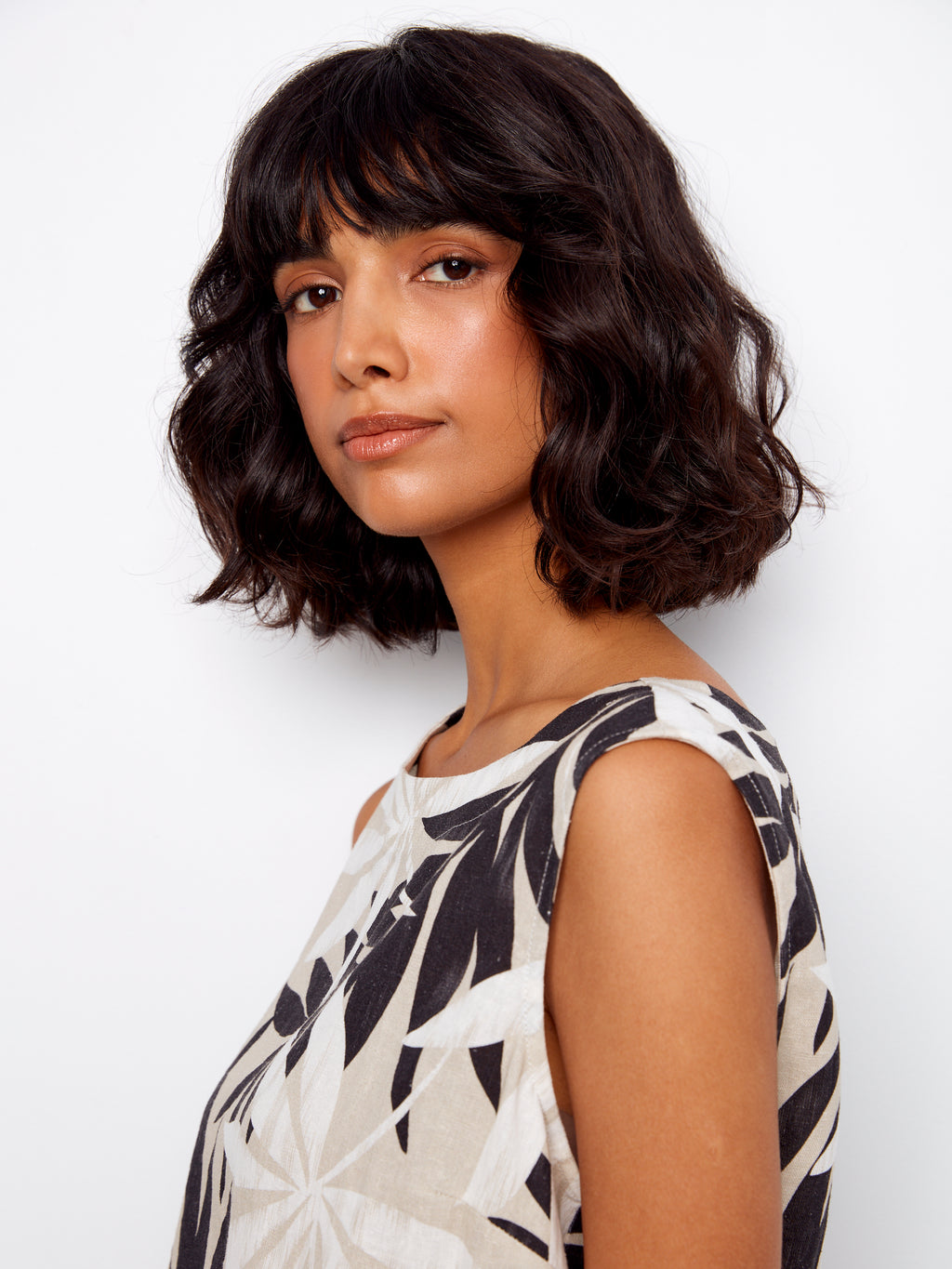 Charlie B. Sleeveless Blouse(two designs)