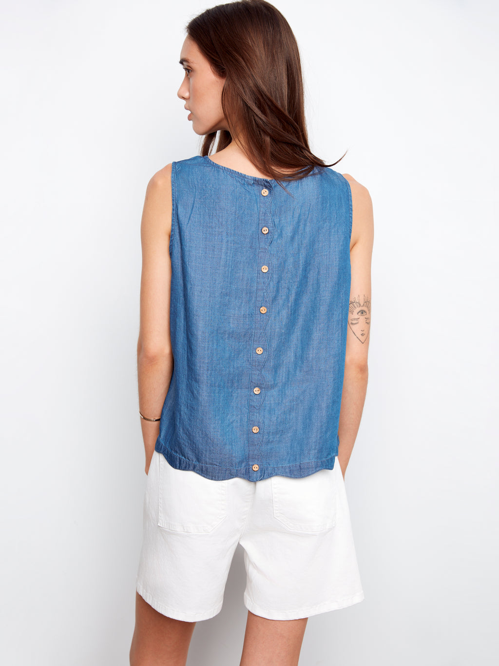 Charlie B. Denim Top