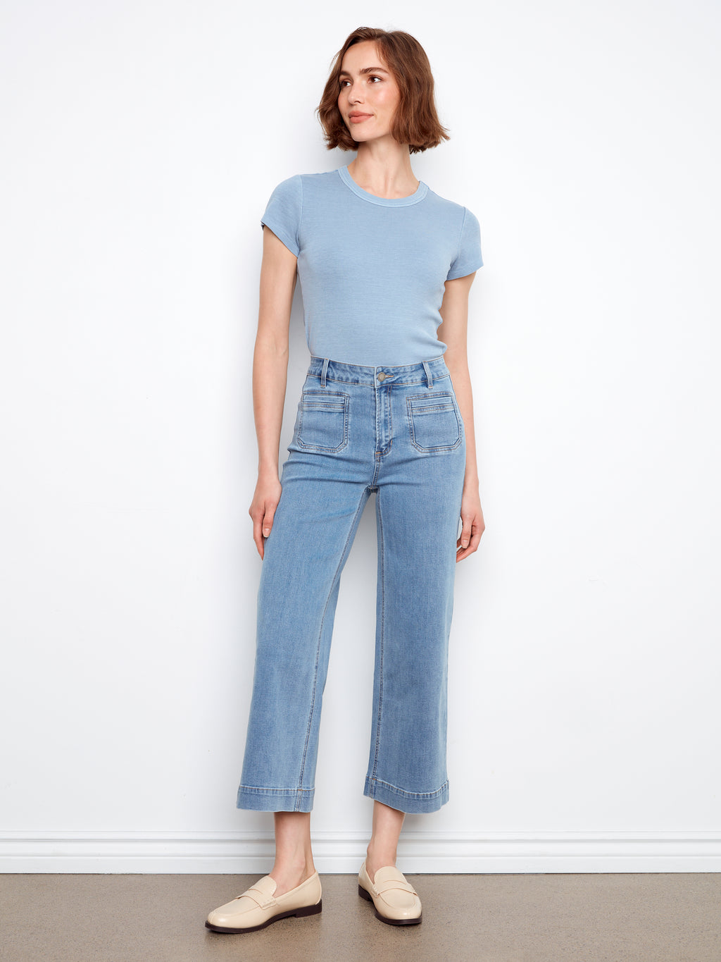 Charlie B. Stretch Denim Pants