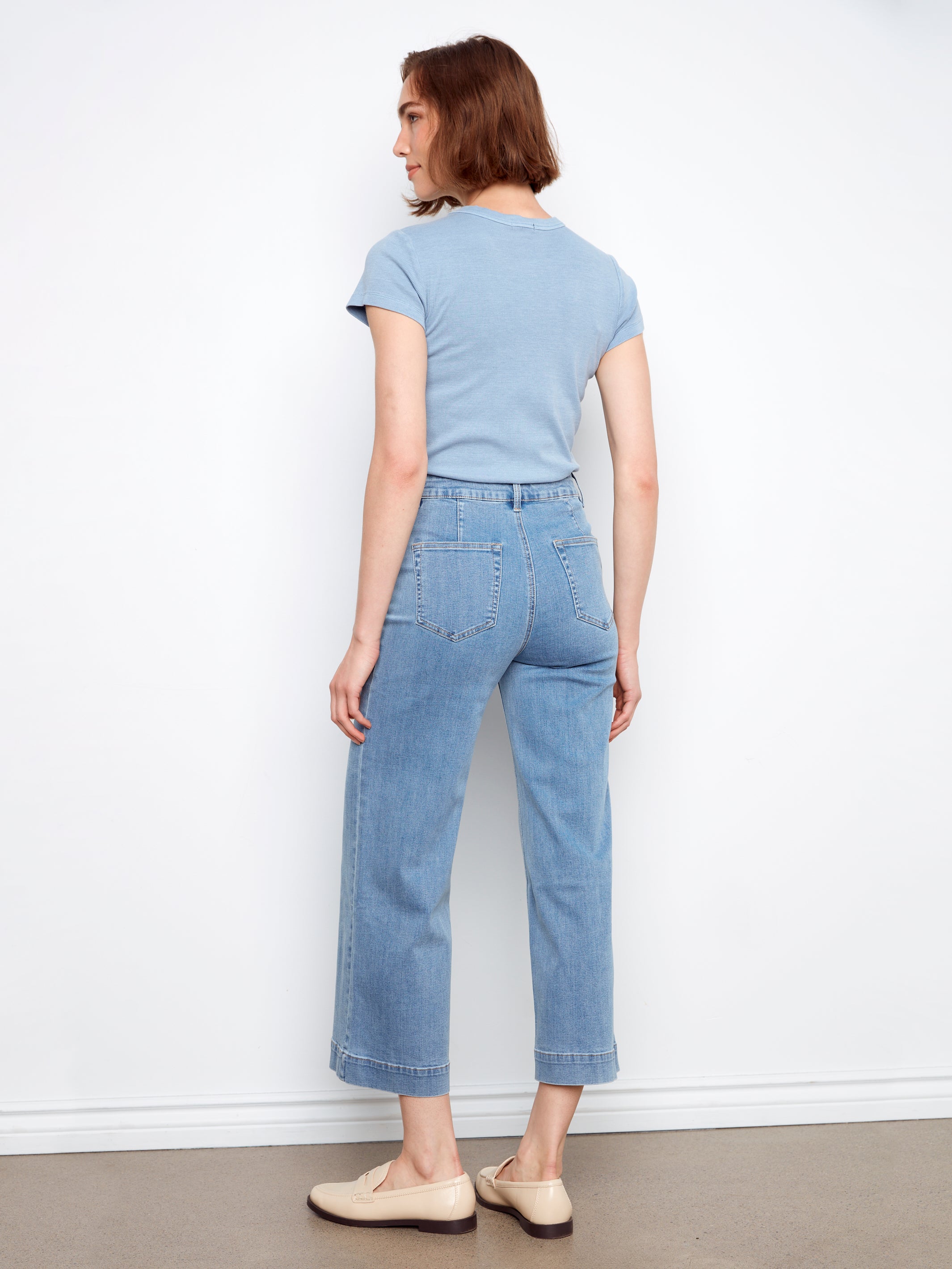 Pantalon en denim stretch Charlie B.
