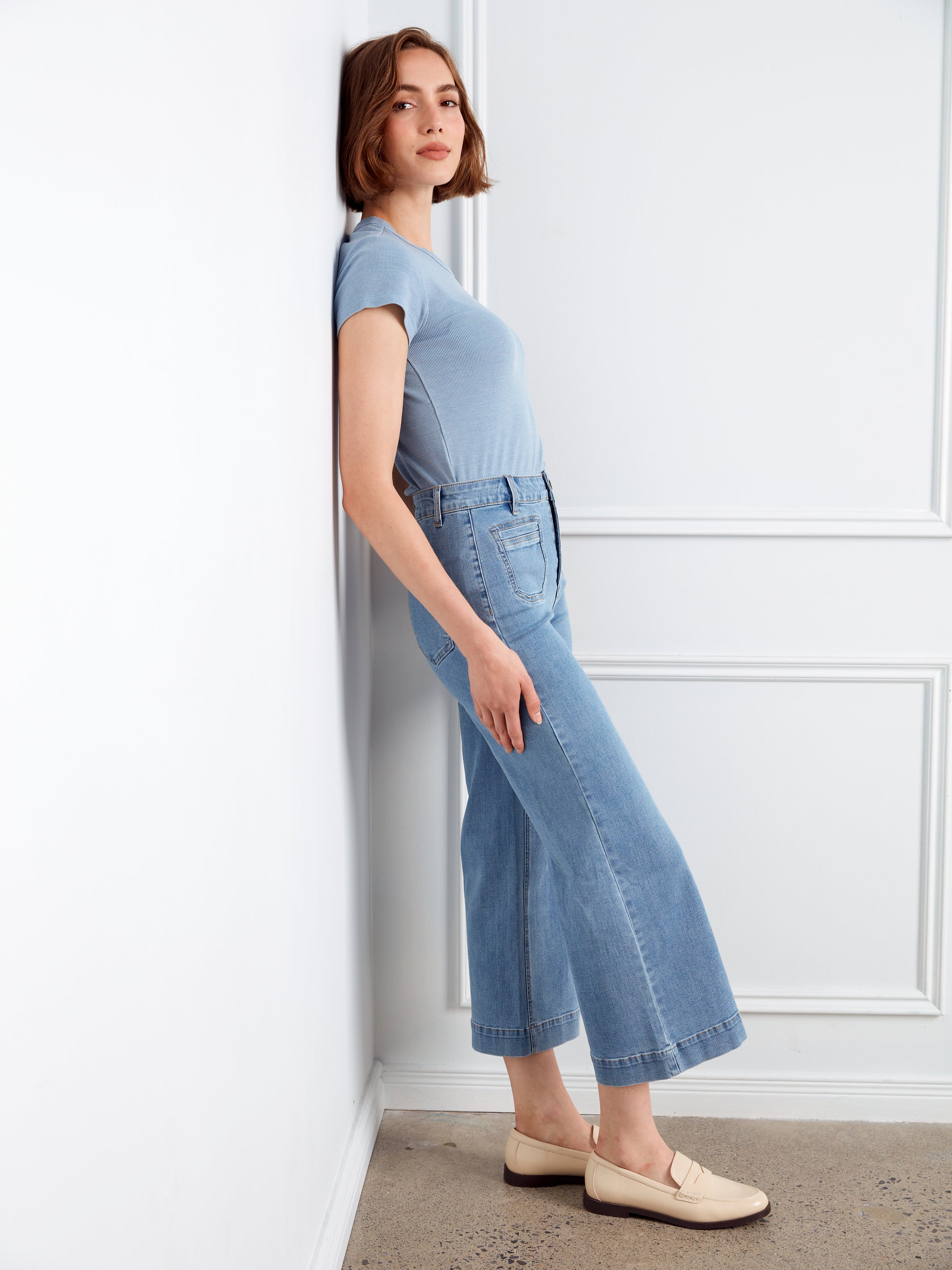 Charlie B. Stretch Denim Pants