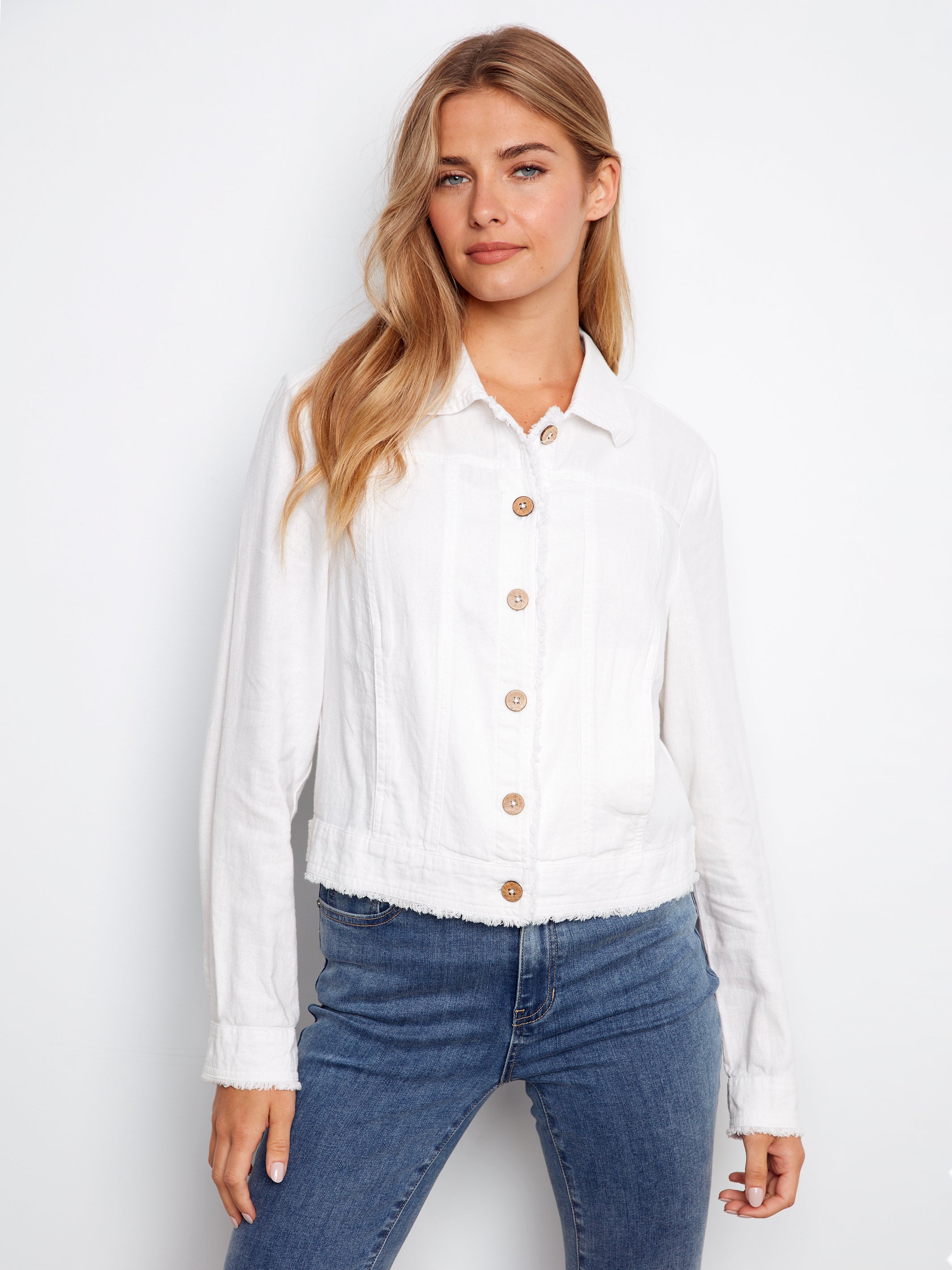 Veste en lin Charlie B.