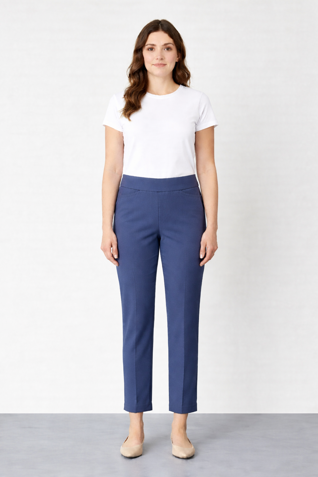 Vin Rouge - Pantalon longueur cheville (plusieurs couleurs disponibles)