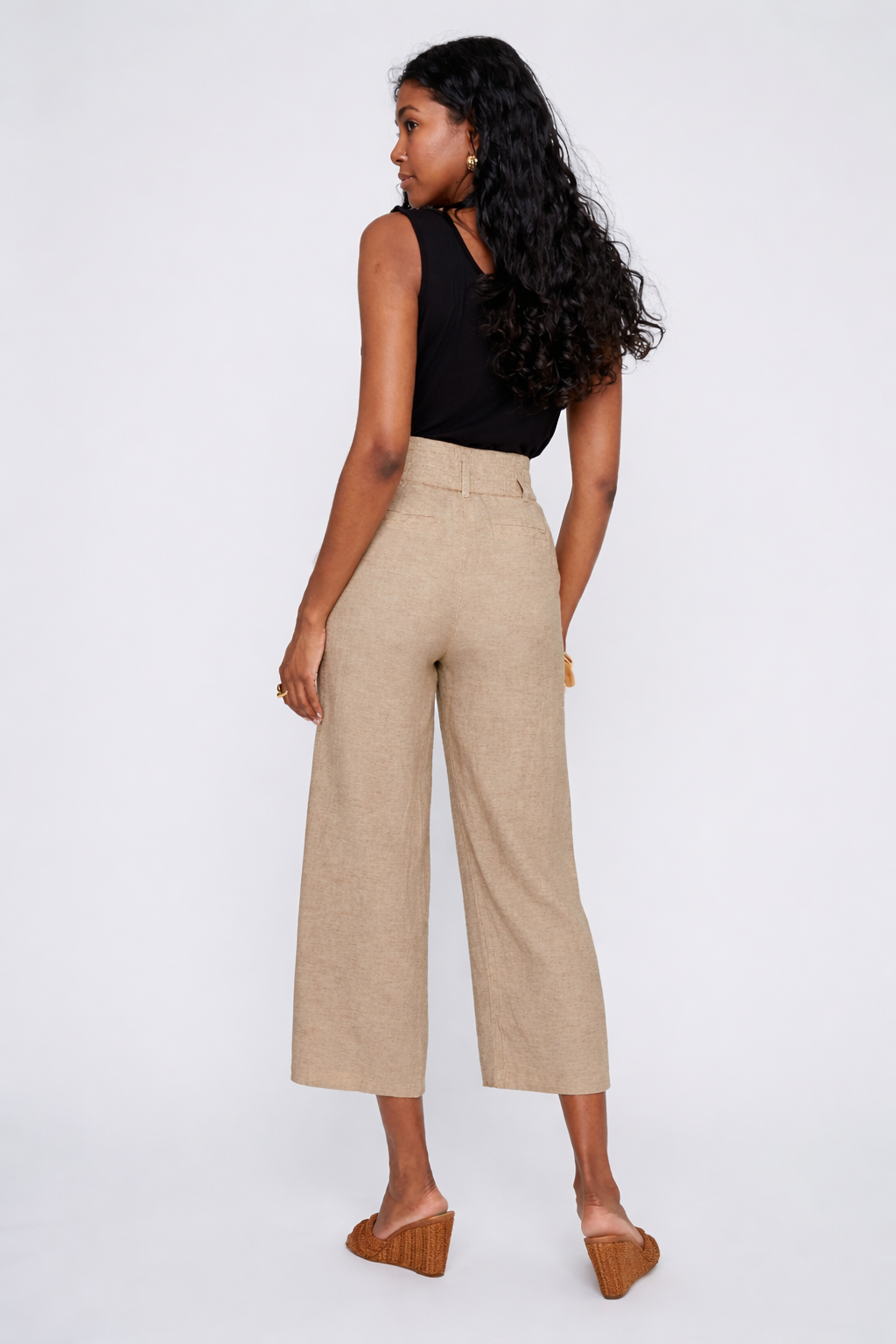 Pantalon Court à Jambes Larges - CYC - 2612010