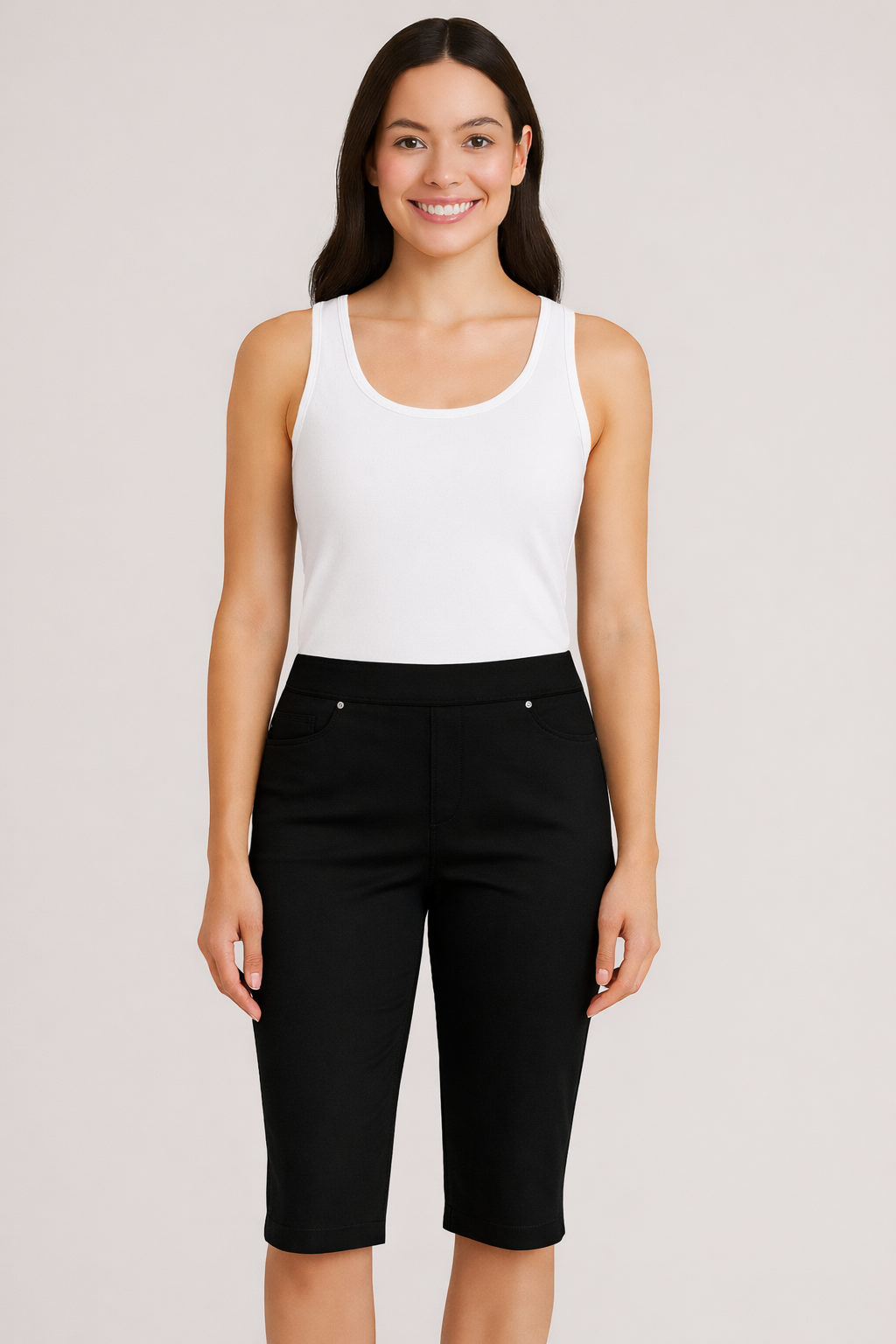 Bermuda Pants - Vin Rouge - 83211